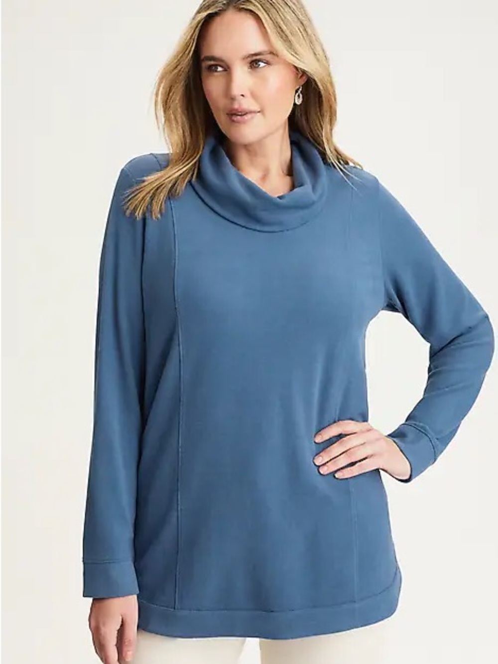 J.Jill tall medium Cozy Seamed Tunic